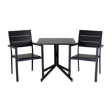 Way kafébord 70*70 + Levels stol Venture Design Spisegruppe