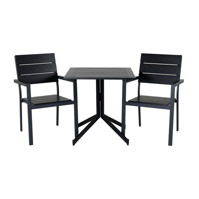 Way kafébord 70*70 + Levels stol Venture Design Spisegruppe