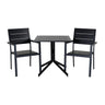 Way kafébord 70*70 + Levels stol Venture Design Spisegruppe