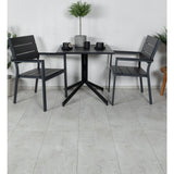 Way kafébord 70*70 + Levels stol Venture Design Spisegruppe