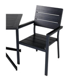 Way kafébord 70*70 + Levels stol Venture Design Spisegruppe