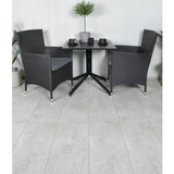 Way kafébord 70*70 + Malin lenestol/ Venture Design Spisegruppe