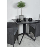 Way kafébord 70*70 + Malin lenestol/ Venture Design Spisegruppe
