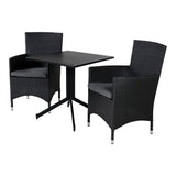 Way kafébord 70*70 + Malin lenestol/ Venture Design Spisegruppe