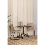 Way kafébord 70*70 + Lindos stol / Venture Design Spisegruppe