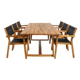Plankton Spisebord 220*100 + Venice Venture Design Spisegruppe