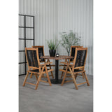 Cot spisebord ø100cm + Peter stoler Venture Design Spisegruppe