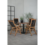 Cot spisebord ø100cm + Peter stoler Venture Design Spisegruppe