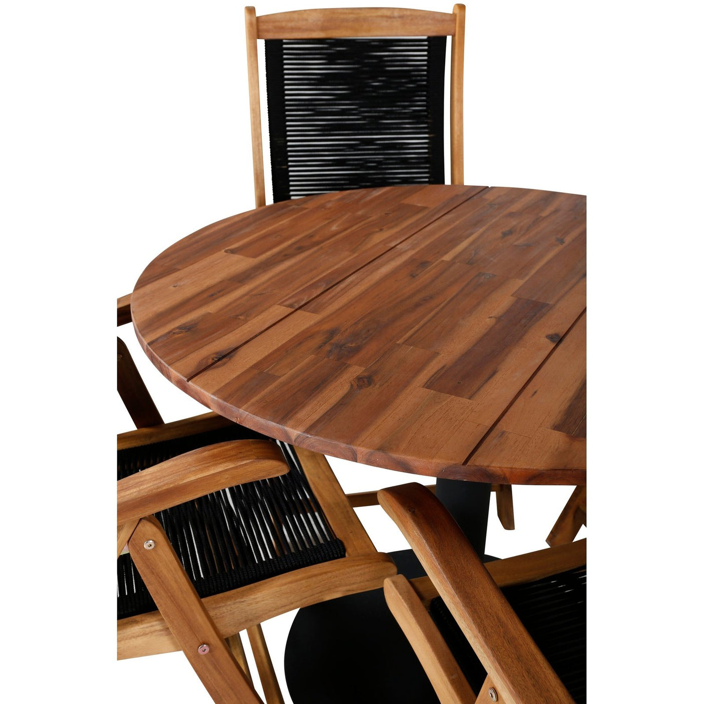 Cot spisebord ø100cm + Peter stoler Venture Design Spisegruppe