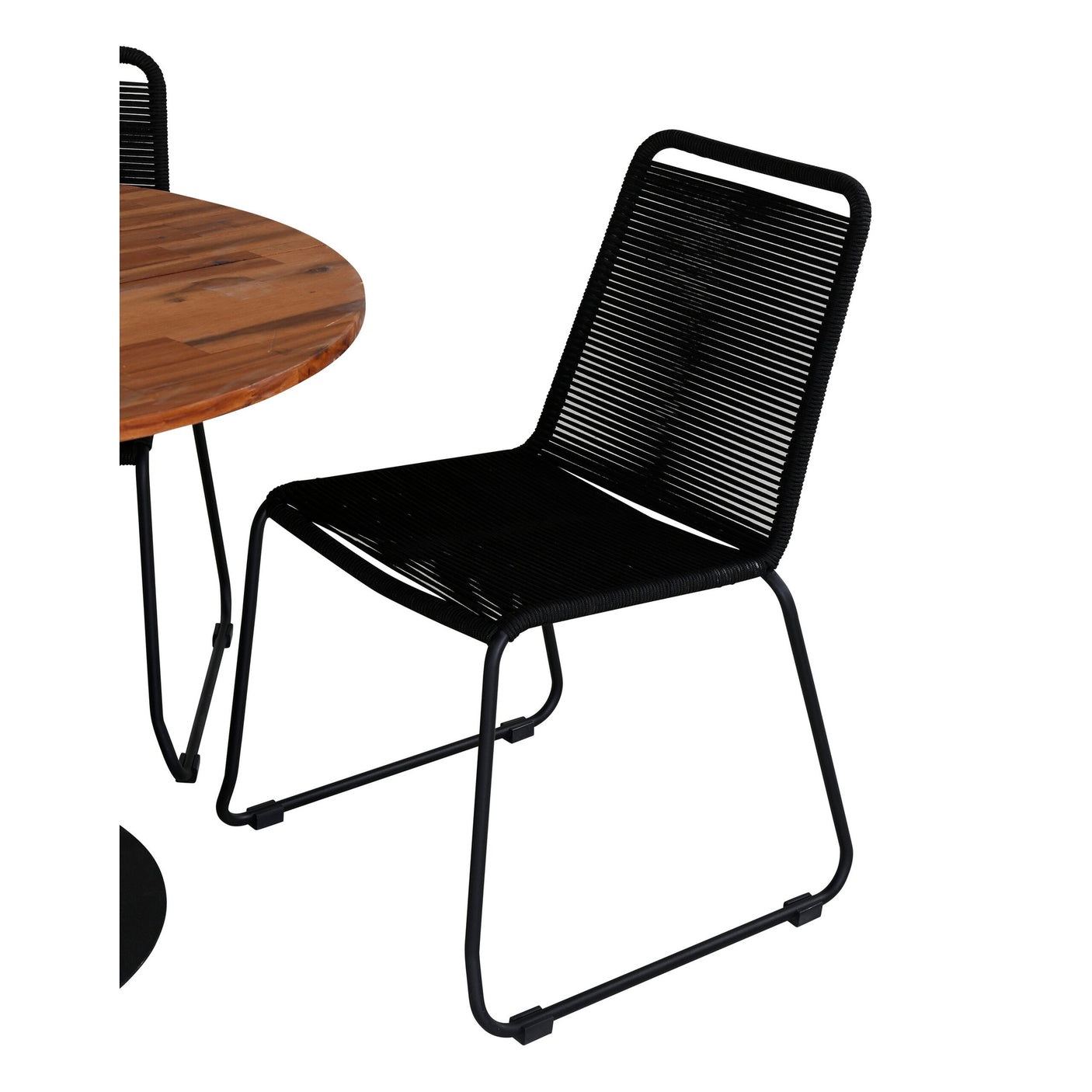Cot spisebord ø100cm + Lindos stablestol Venture Design Spisegruppe