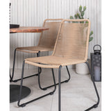 Cot spisebord ø100cm + Lindos stablestol Venture Design Spisegruppe