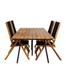 Chan spisebord 200cm + Liten John stol Venture Design Spisegruppe