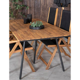 Chan spisebord 200cm + Liten John stol Venture Design Spisegruppe