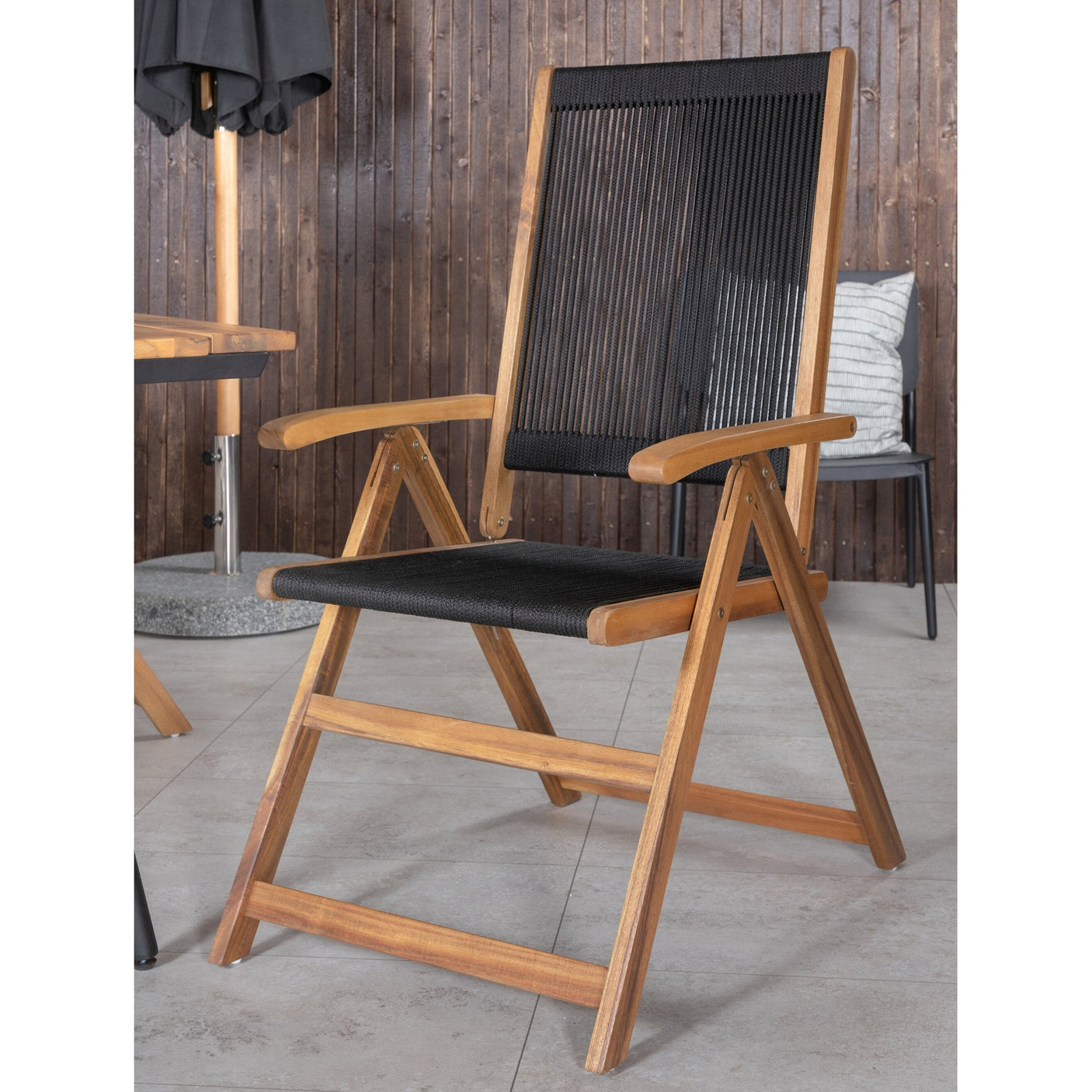 Chan spisebord 200cm + Liten John stol Venture Design Spisegruppe