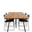 Chan spisebord 200cm + Lina spisestoler Venture Design Spisegruppe