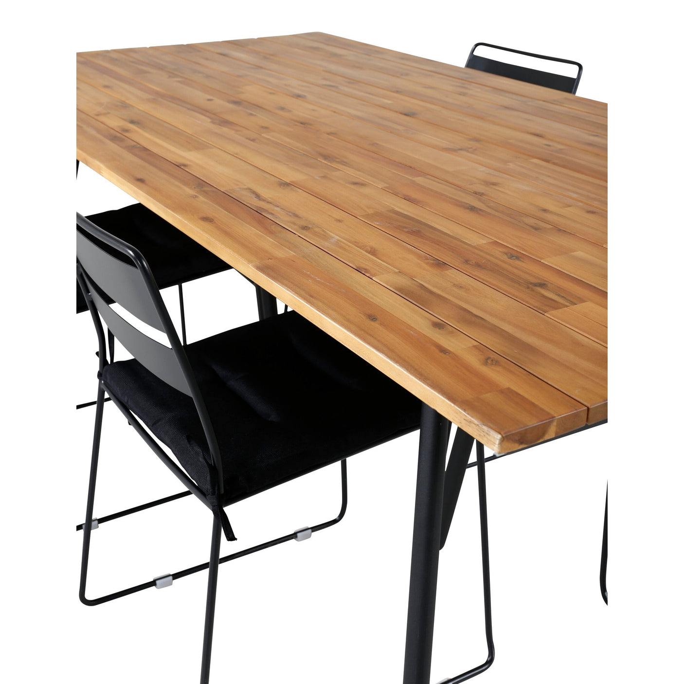 Chan spisebord 200cm + Lina spisestoler Venture Design Spisegruppe
