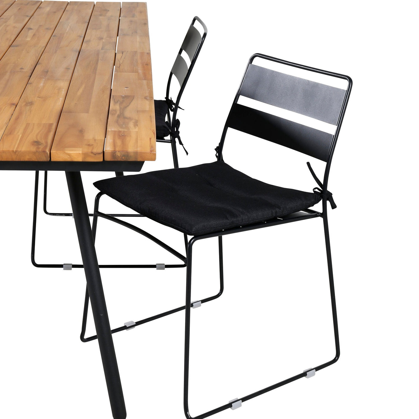 Chan spisebord 200cm + Lina spisestoler Venture Design Spisegruppe