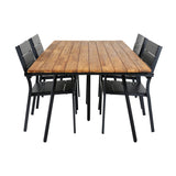 Chan spisebord 200cm + Levels stol Venture Design Spisegruppe