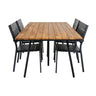 Chan spisebord 200cm + Levels stol Venture Design Spisegruppe