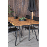Chan spisebord 200cm + Levels stol Venture Design Spisegruppe