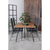 Chan spisebord 200cm + Copacabana Lenestol Venture Design Spisegruppe