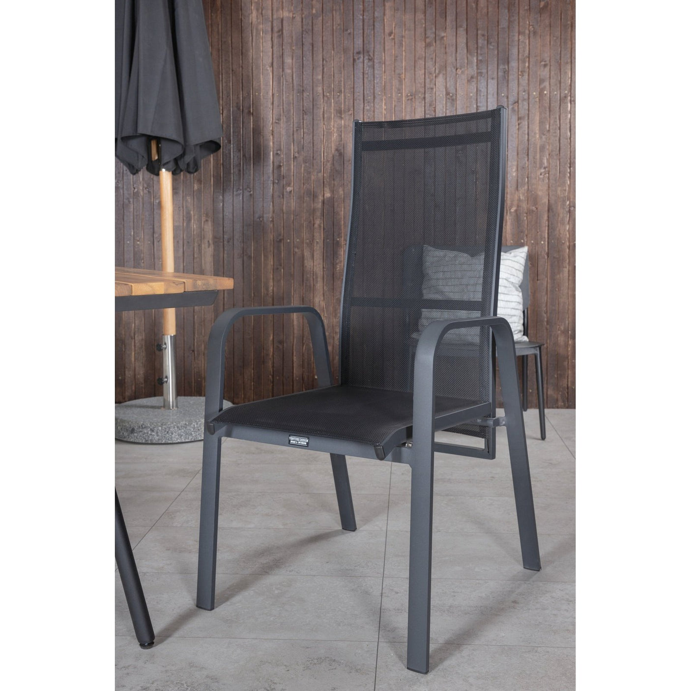 Chan spisebord 200cm + Copacabana Lenestol Venture Design Spisegruppe