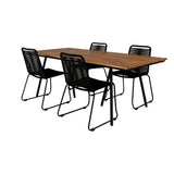 Chan spisebord 200cm + Lindos Venture Design Spisegruppe