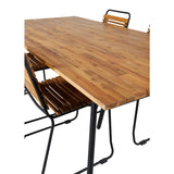 Chan spisebord 200cm + Bois spisestoler Venture Design Spisegruppe