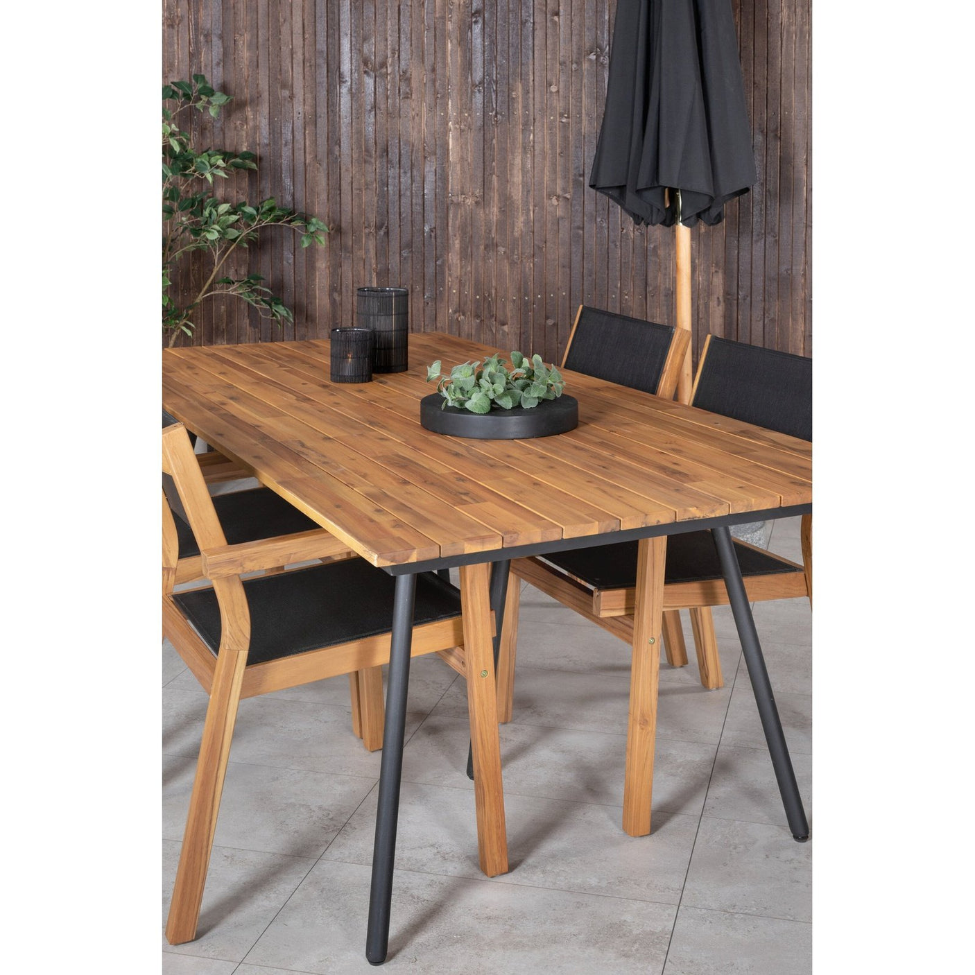 Chan spisebord 200cm + Venice Venture Design Spisegruppe