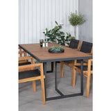 Khung spisebord/ 200*100cm + Venice Venture Design Spisegruppe