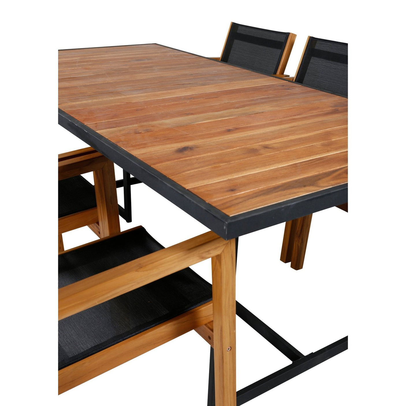 Khung spisebord/ 200*100cm + Venice Venture Design Spisegruppe