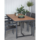 Khung Spisebord/ 200*100cm + Levels stol Venture Design Spisegruppe