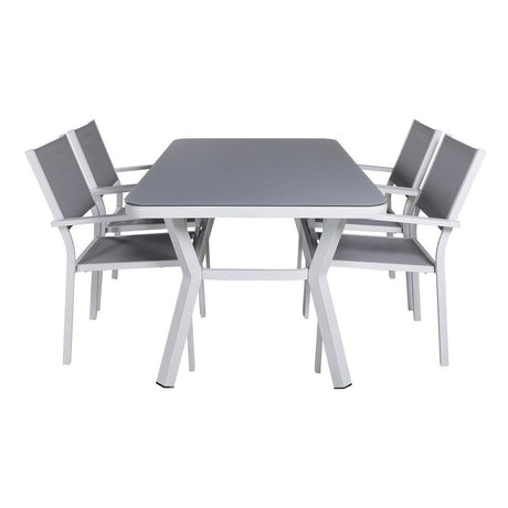 Virya spisebord lite bord + Copacabana Venture Design Spisegruppe