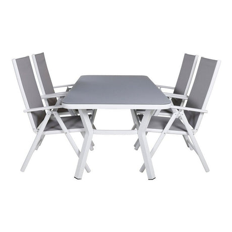 Virya Spisebord lite bord + Break stoler Venture Design Spisegruppe