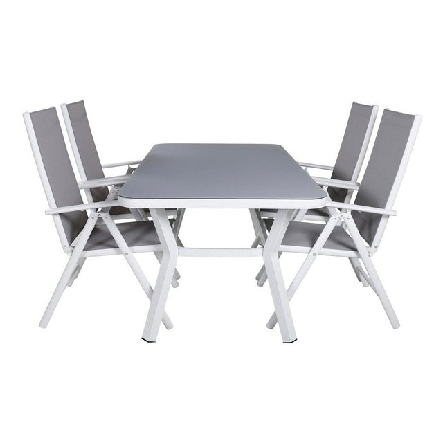 Virya Spisebord lite bord + Break stoler Venture Design Spisegruppe