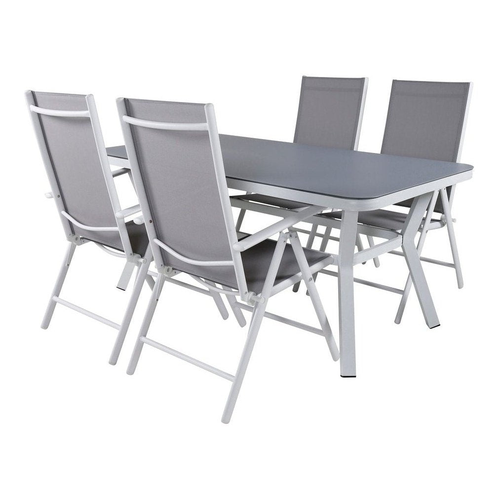 Virya Spisebord lite bord + Break stoler Venture Design Spisegruppe