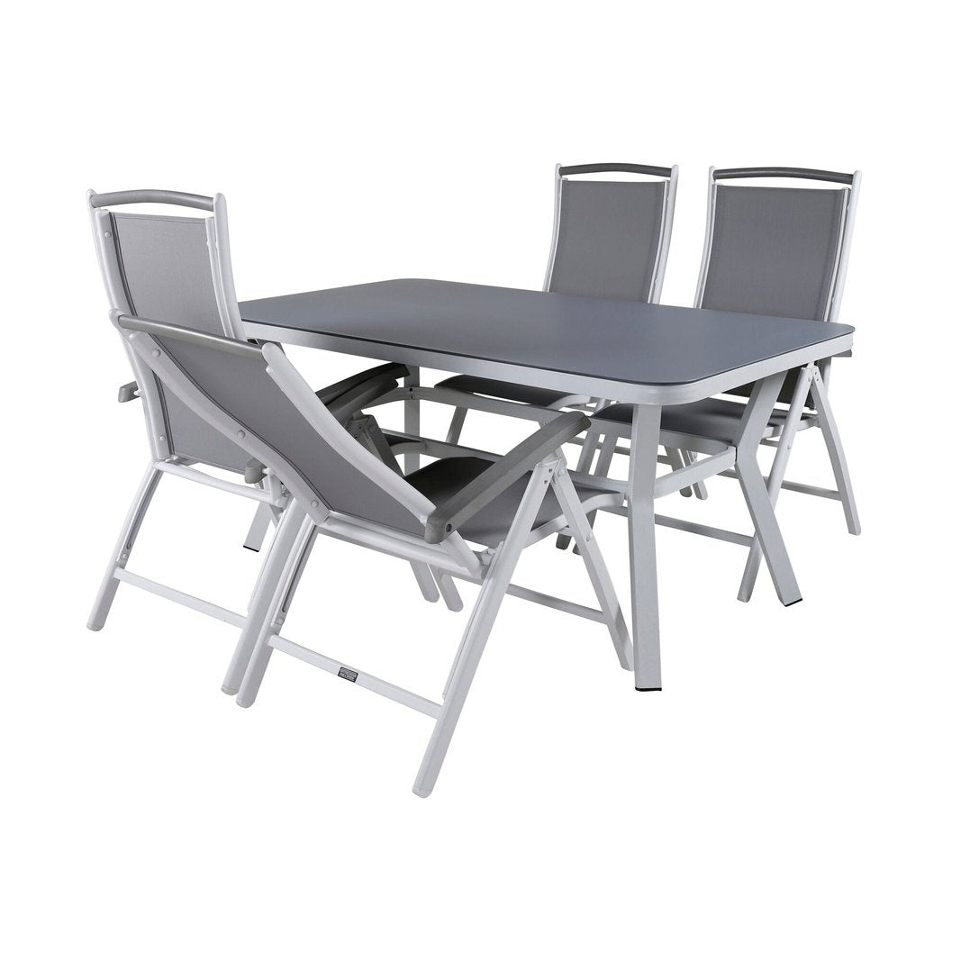 Virya spisebord lite bord + Albany stol Venture Design Spisegruppe