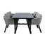 Virya spisebord + Virya spisestoler Venture Design Spisegruppe