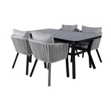 Virya spisebord + Virya spisestoler Venture Design Spisegruppe