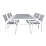 Virya spisebord stort bord + Copacabana / Venture Design Spisegruppe