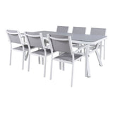 Virya spisebord stort bord + Copacabana / Venture Design Spisegruppe
