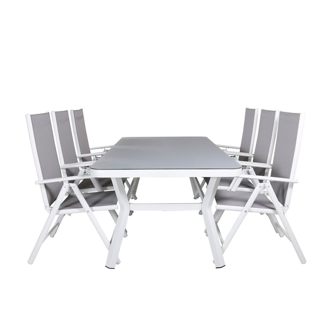 Virya spisebord stort bord + Break stol Venture Design Spisegruppe