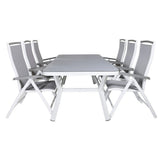 Virya spisebord stort bord + Albany stol Venture Design Spisegruppe