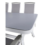 Virya spisebord stort bord + Albany stol Venture Design Spisegruppe