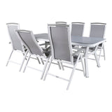 Virya spisebord stort bord + Albany stol Venture Design Spisegruppe