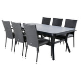 Virya spisebord + Anna stol Venture Design Spisegruppe