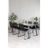 Paola spisebord 200*100 + Lindos Venture Design Spisegruppe
