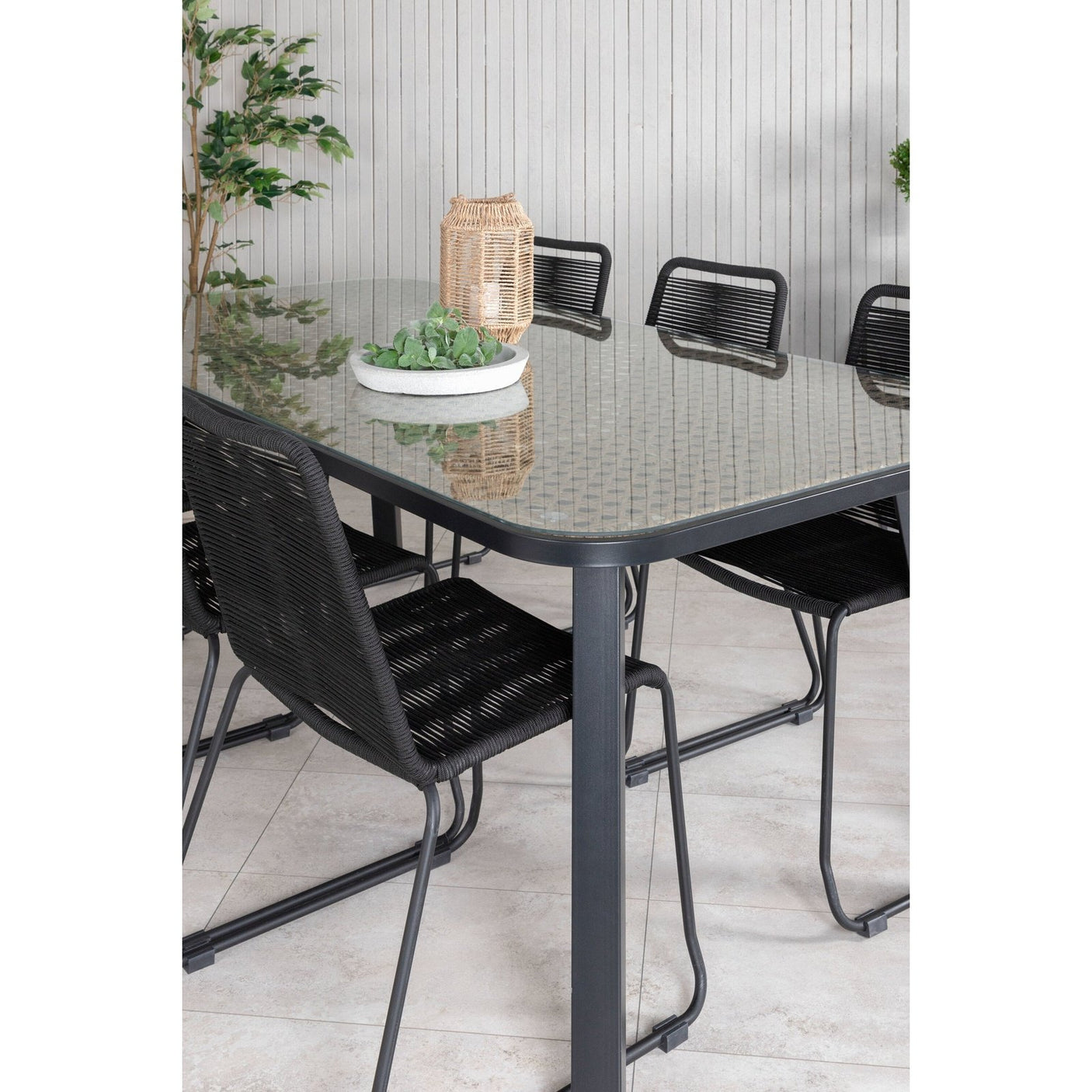 Paola spisebord 200*100 + Lindos Venture Design Spisegruppe