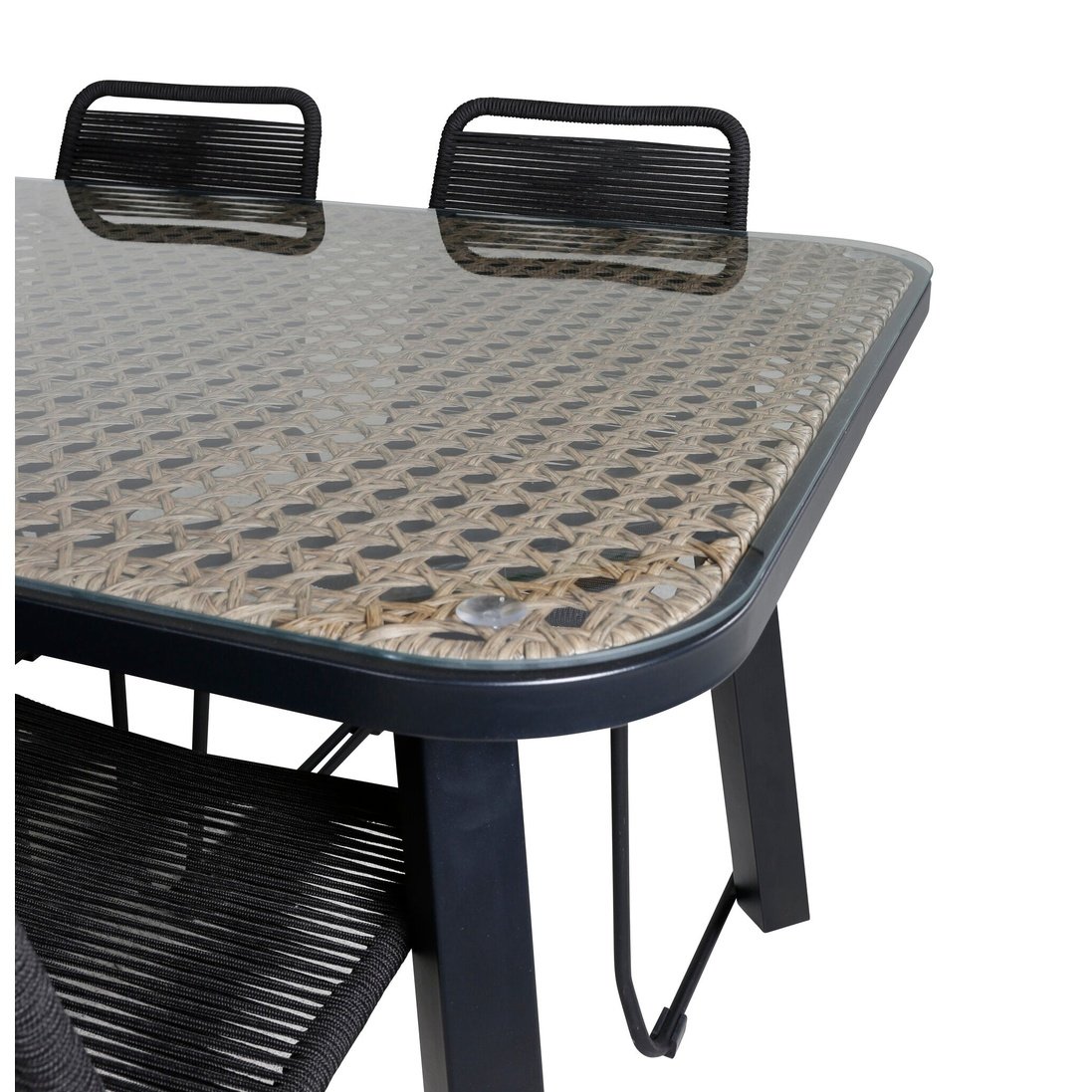 Paola spisebord 200*100 + Lindos Venture Design Spisegruppe