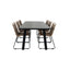Paola spisebord 200*100 + Lindos Venture Design Spisegruppe